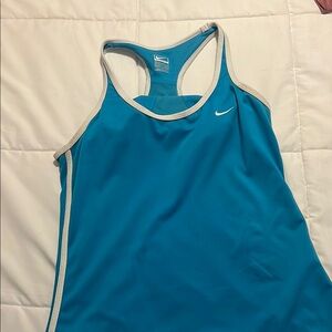 Nike Blue Racerback Tank Top